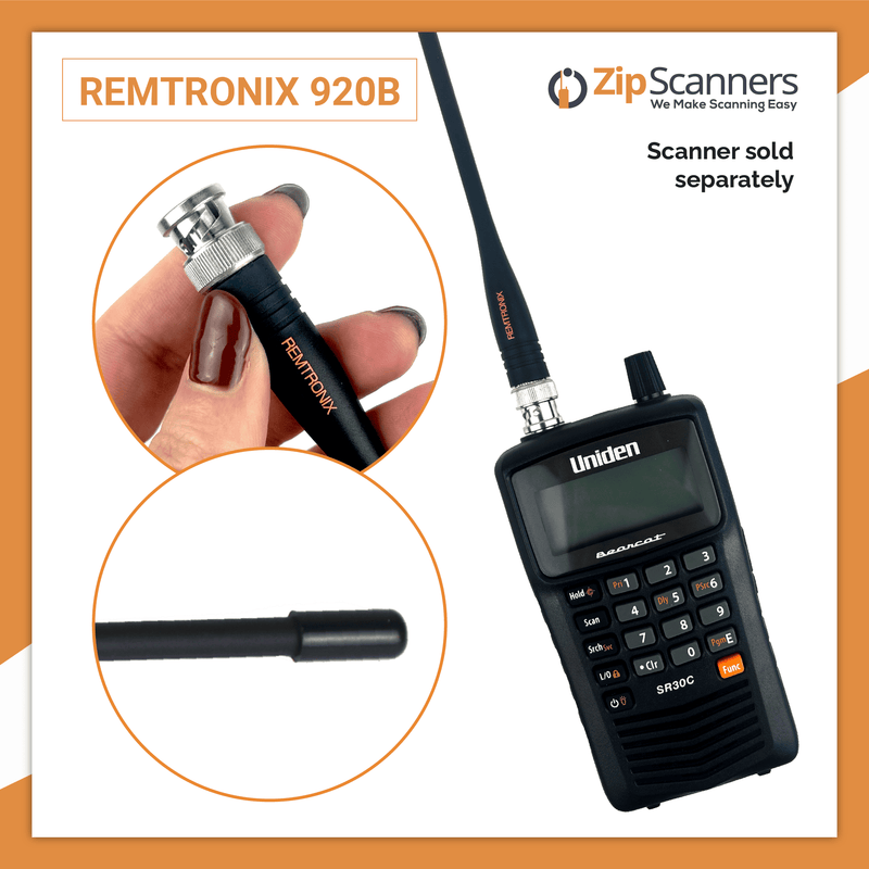 Remtronix Police Scanner Antenna | Best Police Scanner Radio Antenna 920B