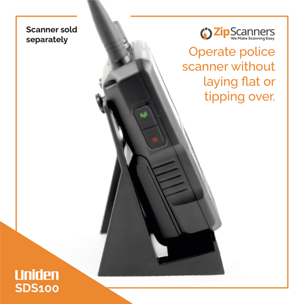 Desktop Stand for Handheld Police Scanner Radios | Uniden & Whistler