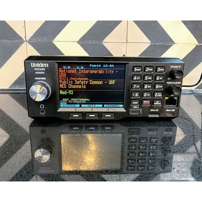 SDS200 Police Scanner Uniden Digital Base/Mobile Scanner