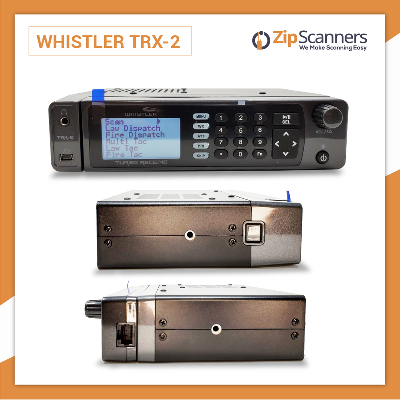 Whistler TRX-2 Base Digital Mobile Radio Scanner